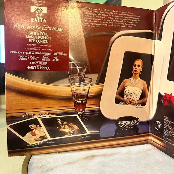 Evita Premiere American Recording - Vinyl Double LP - Picture 5 of 6